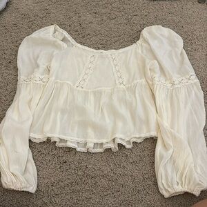 Altard State Ruffled Long Sleeve
